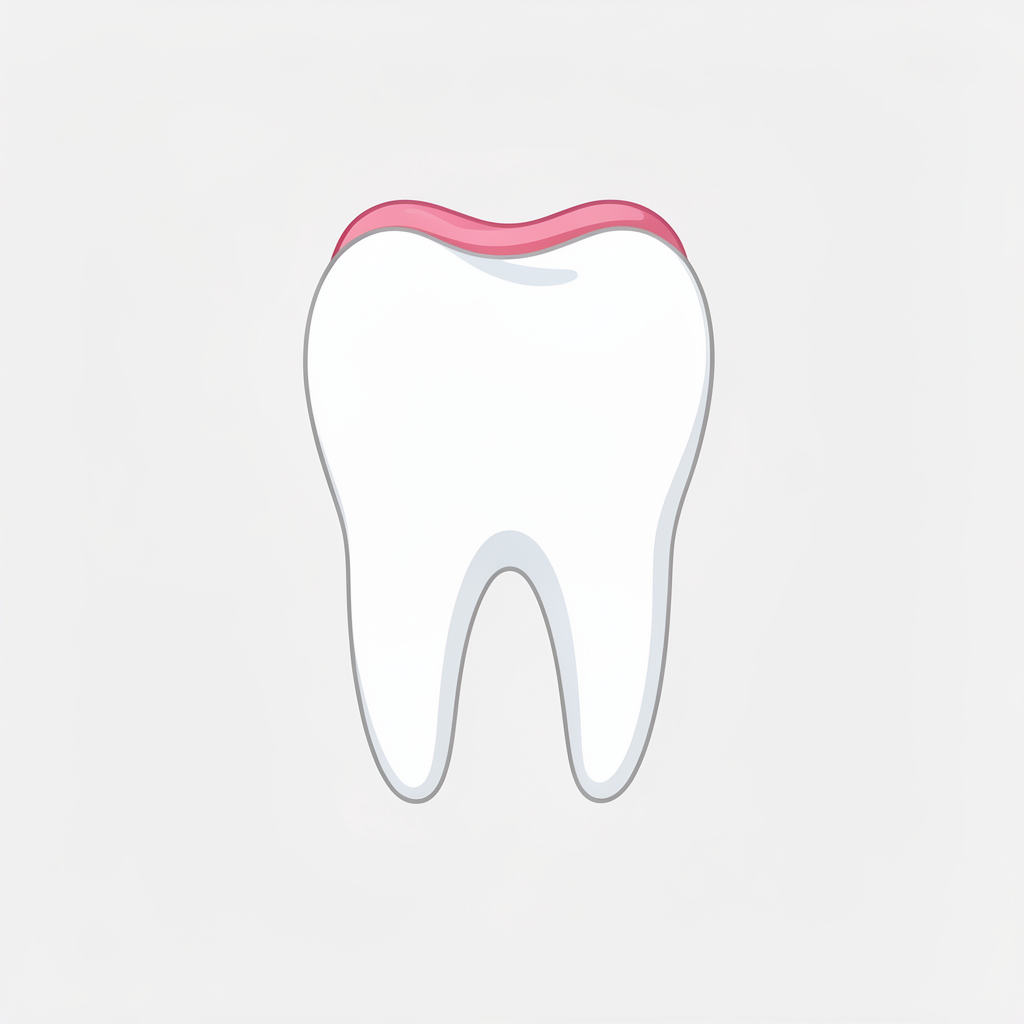 Whiteboard animation preview showing healthy gums