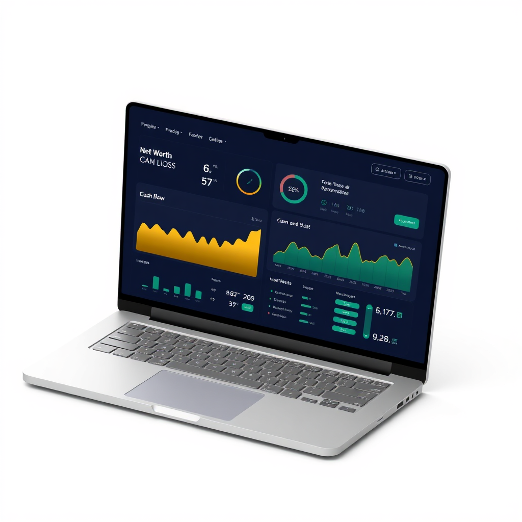 Interface do painel Amélia Capital