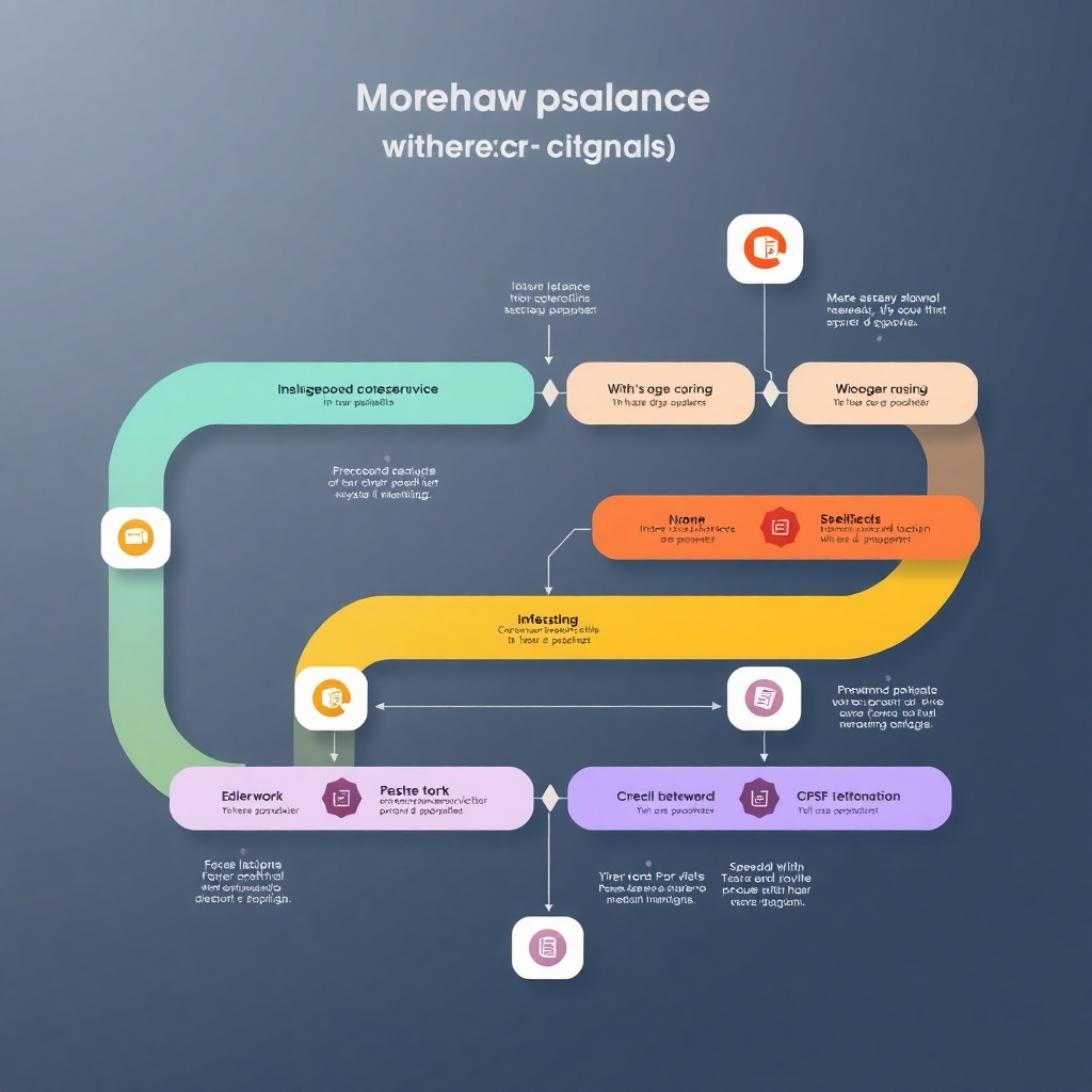 An image depicting a simplified workflow or process diagram, utilizing a modern and visually appealing infographic design. Use a color palette that enhances clarity and understanding. The image should be high-quality and visually intuitive, suitable for a 4K display.  Focus on speed and simplicity.