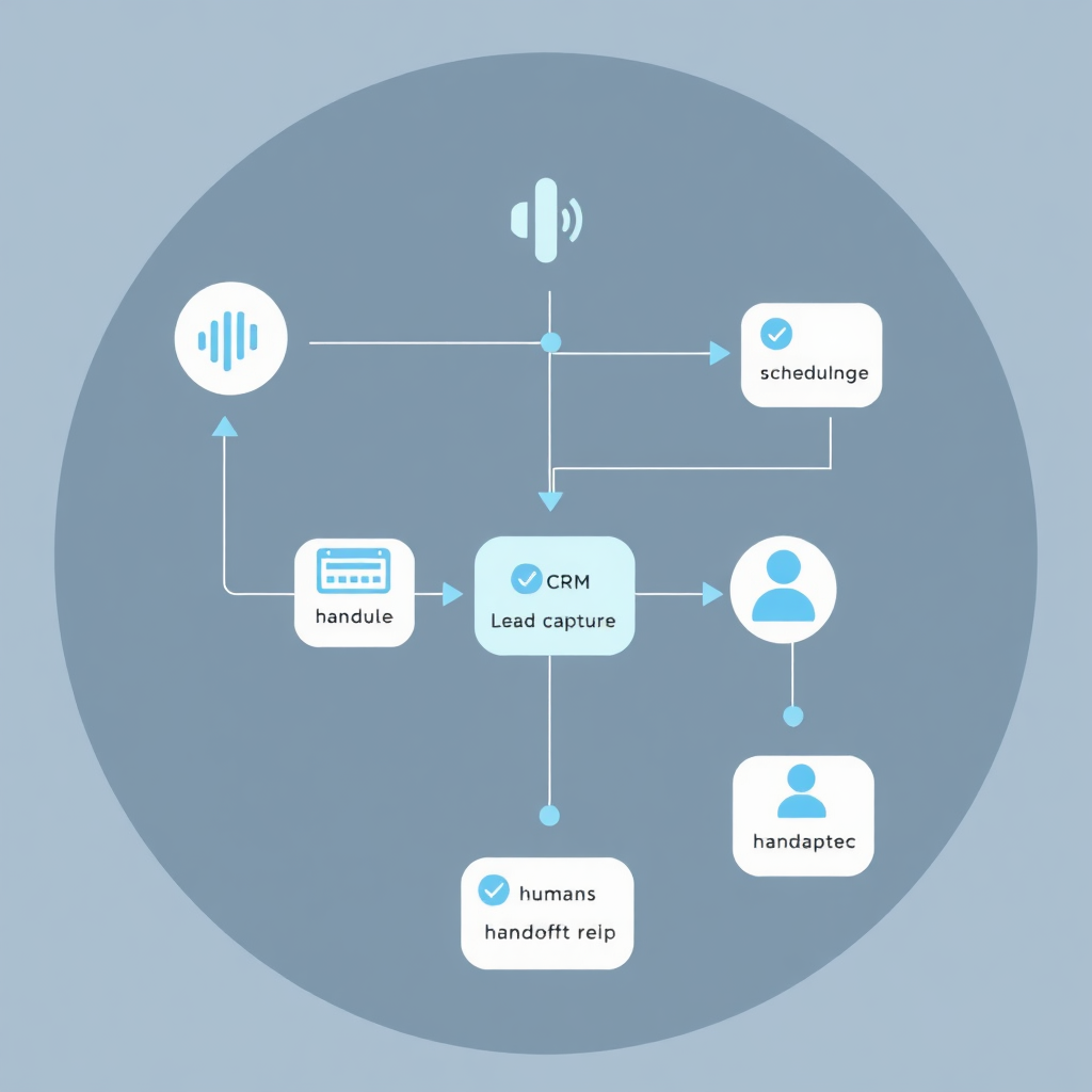 AI Voice call flow diagram