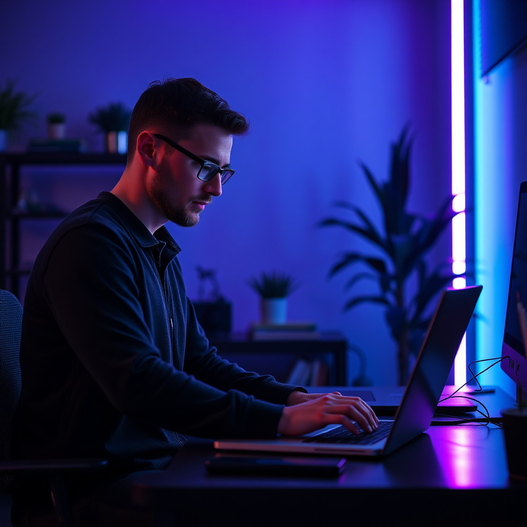 Professional using Master Brain AI