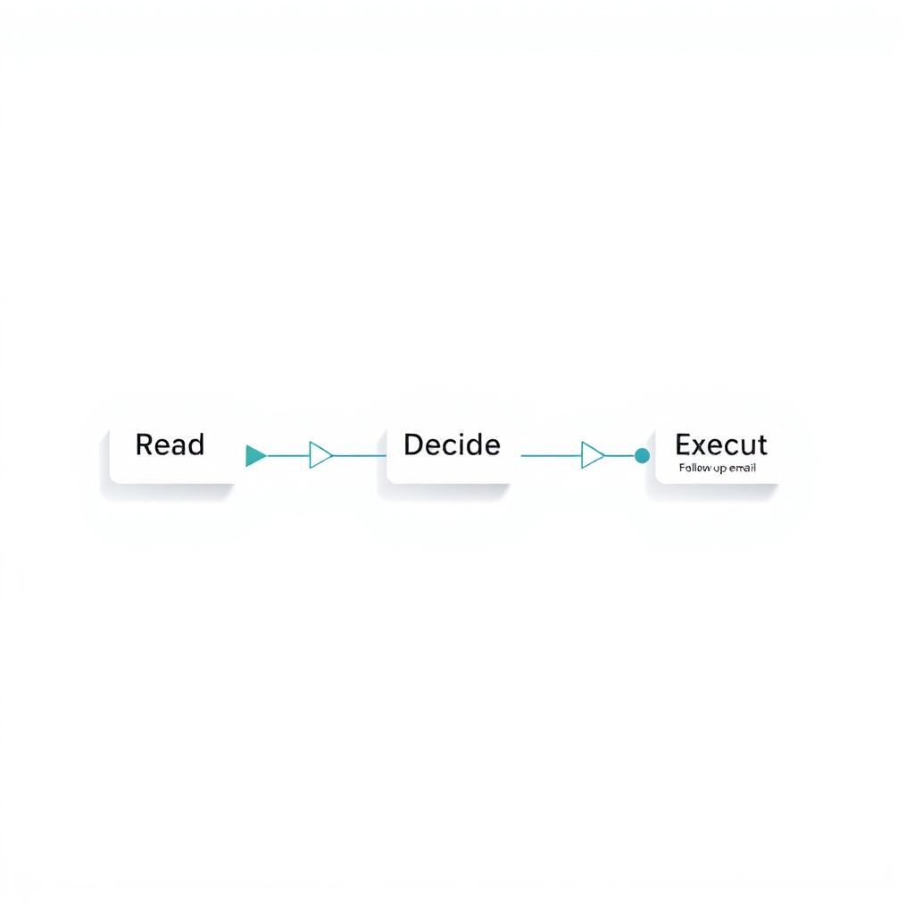 Agents workflow timeline
