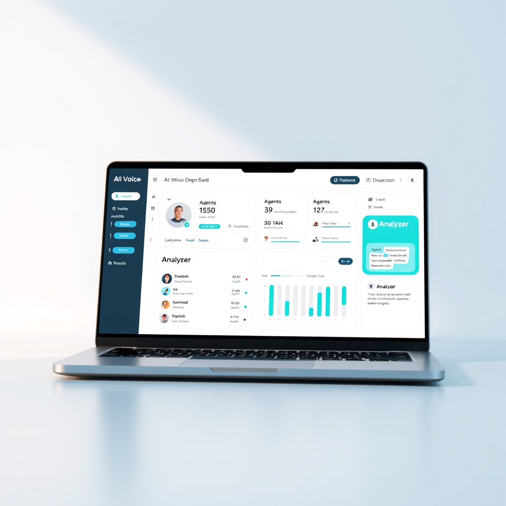 WorldTel AI dashboard illustration