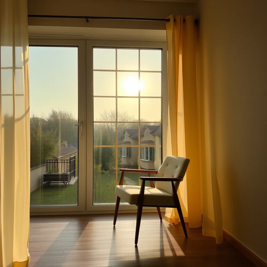 A beautiful panoramic photograph of the Seminarhaus Sinnreich in Lübeln, Niedersachsen/Wendland. The image should capture the serene beauty of the surrounding countryside, with rolling hills, lush forests, and a clear blue sky. The Seminarhaus itself should be prominently featured, showcasing its charming architecture and inviting atmosphere. The image should be taken at golden hour, creating a warm and inviting glow. The color palette should be vibrant and earthy, reflecting the natural beauty of the location. The overall style should be serene and peaceful, evoking a sense of tranquility and inspiration.