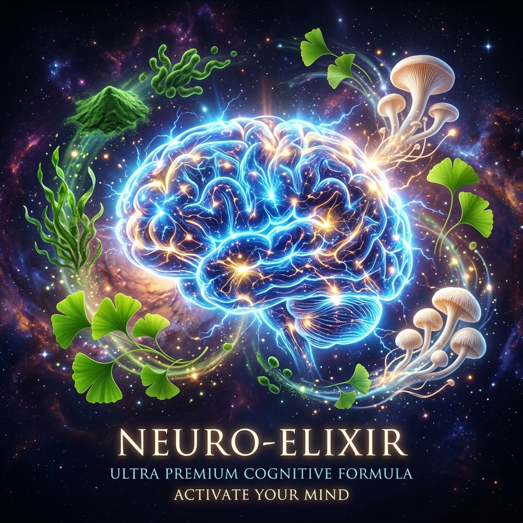 Pineal Guardian brain health — neural network glowing illustration