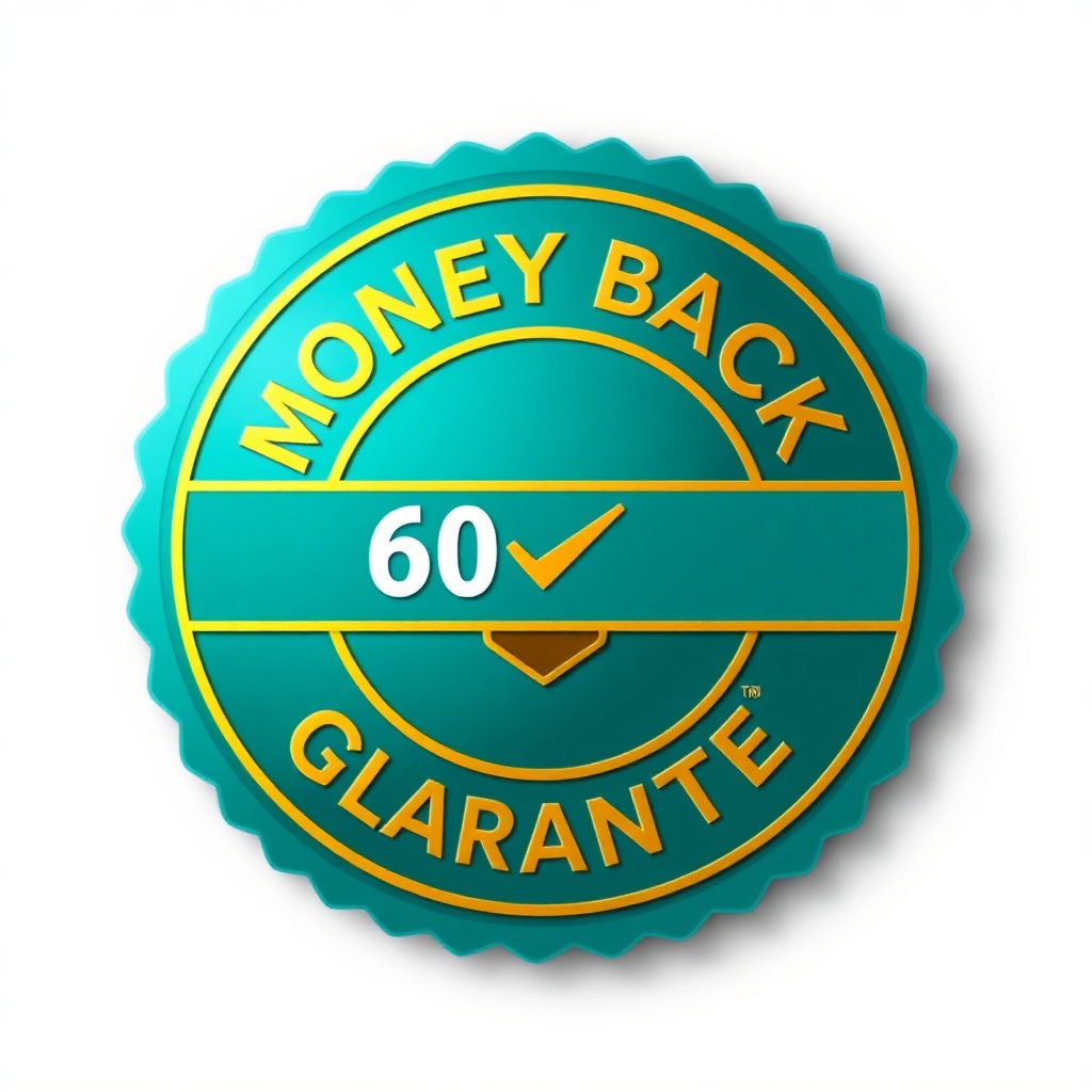 60-Day Money Back Guarantee Seal