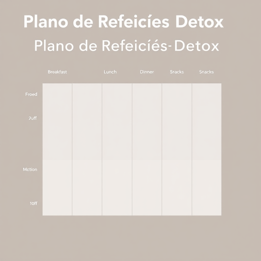 Plano de Refeições Bônus