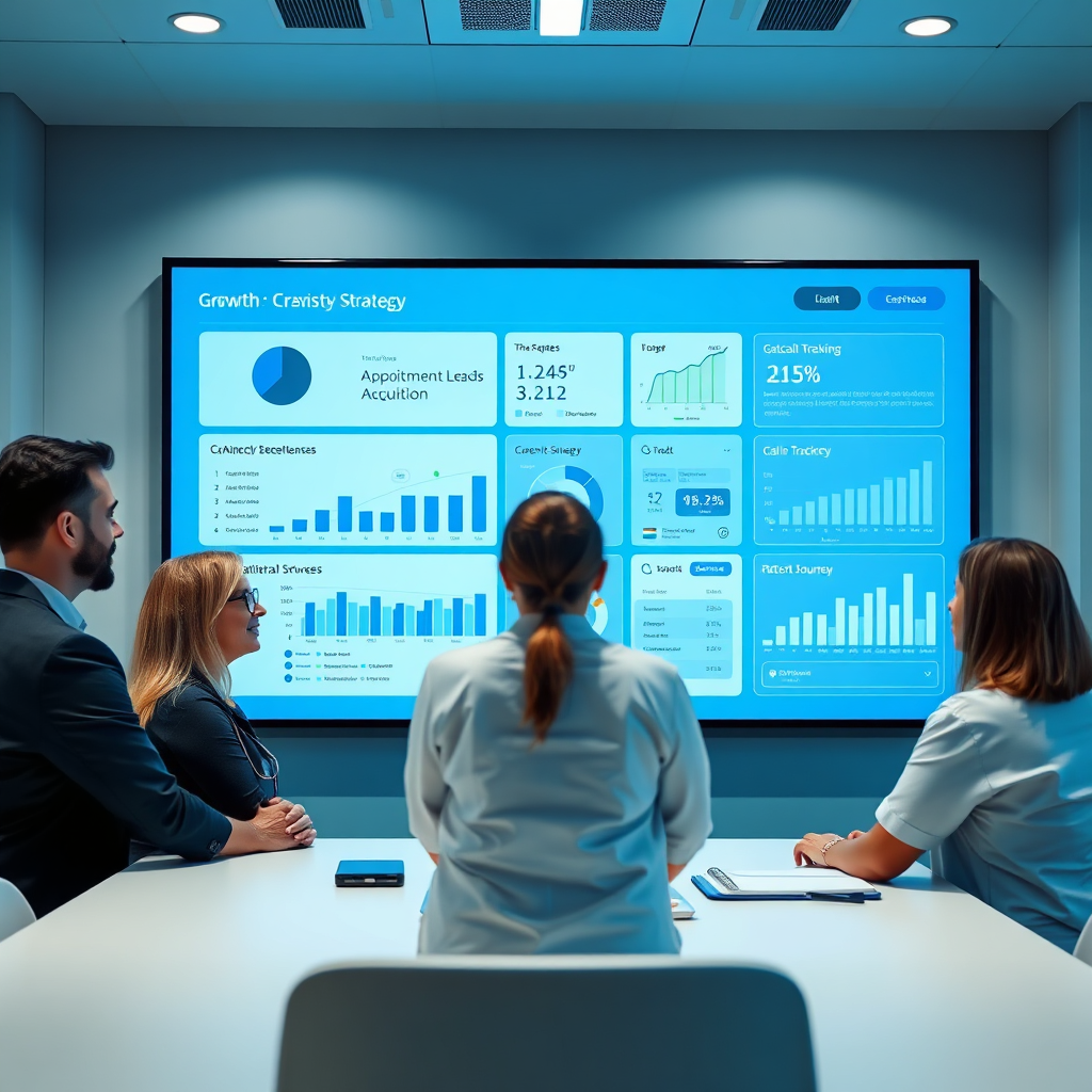 Healthcare growth dashboard