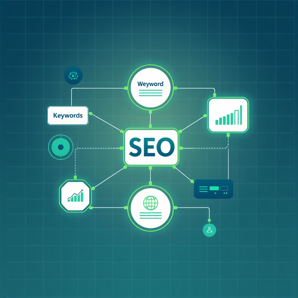 SEO workflow diagram