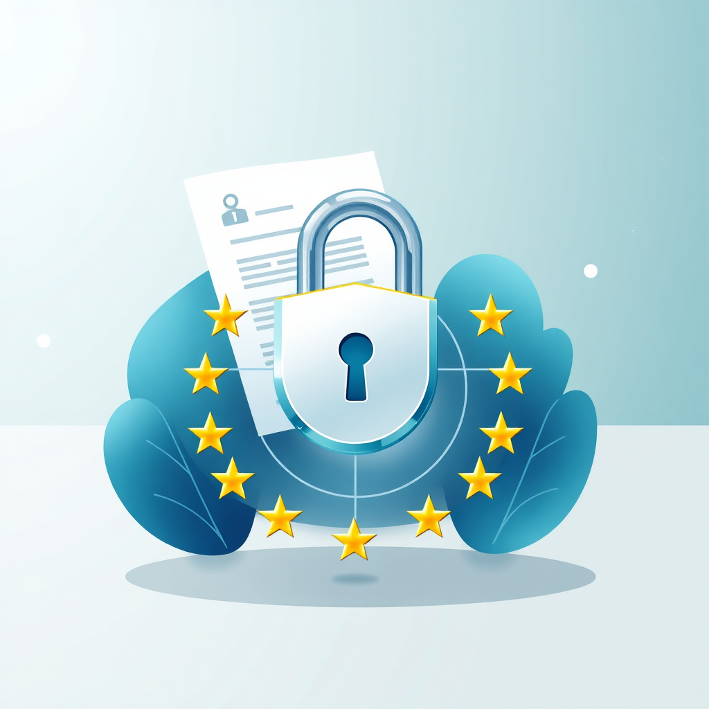 DSGVO Compliance Illustration