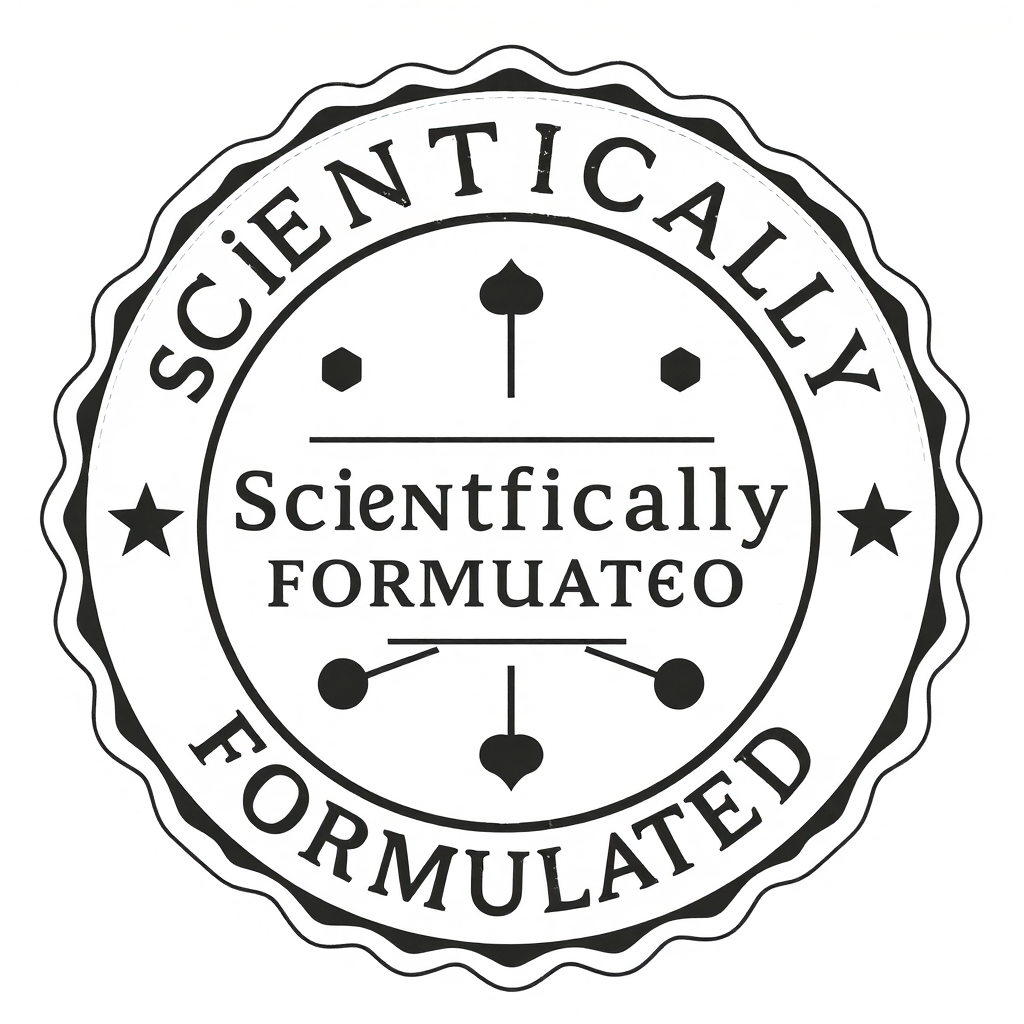 Scientifically Formulated Badge