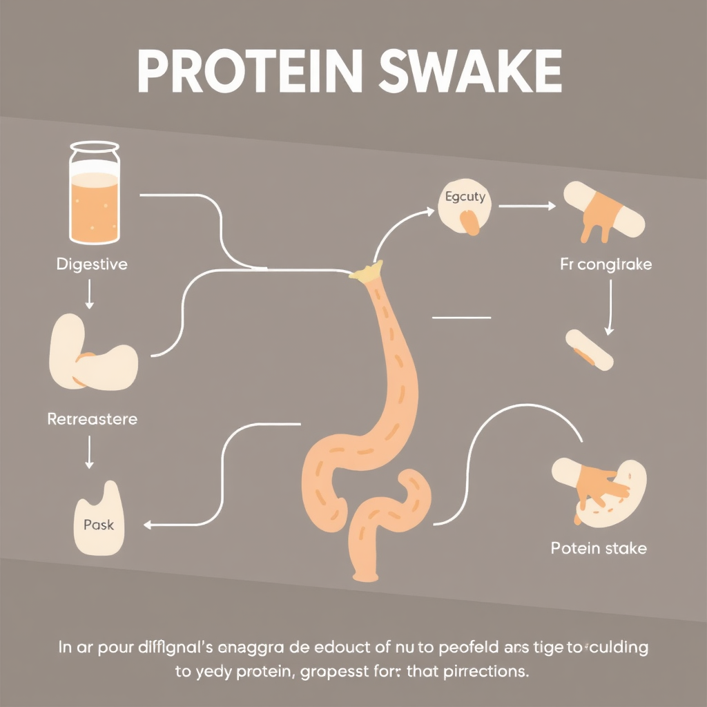 Complex digestion process for whey protein