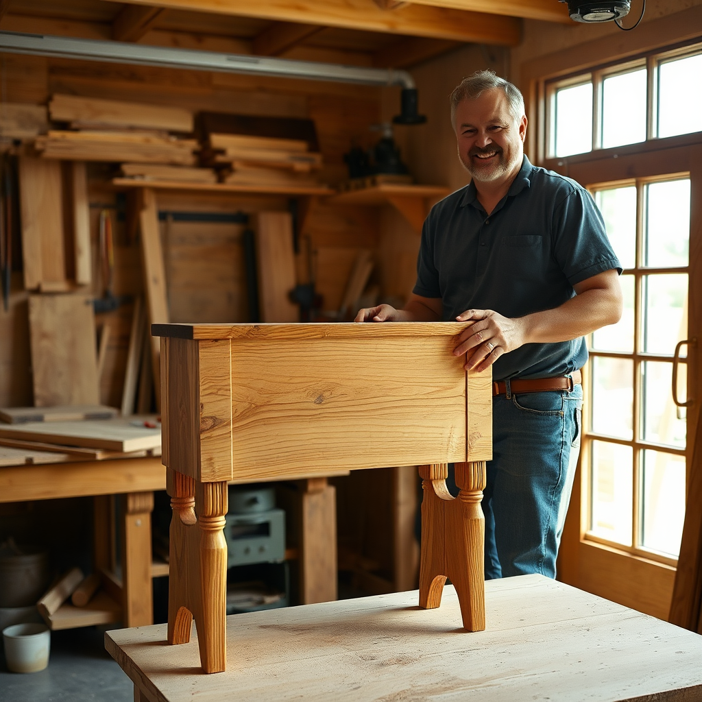 Detailed woodwork project