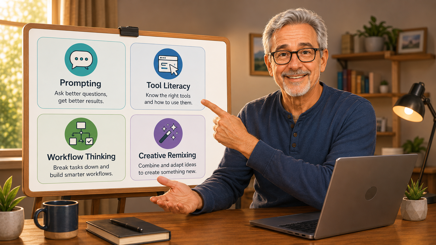Thumbnail: The 4 Core AI Skills Beginners Should Learn First