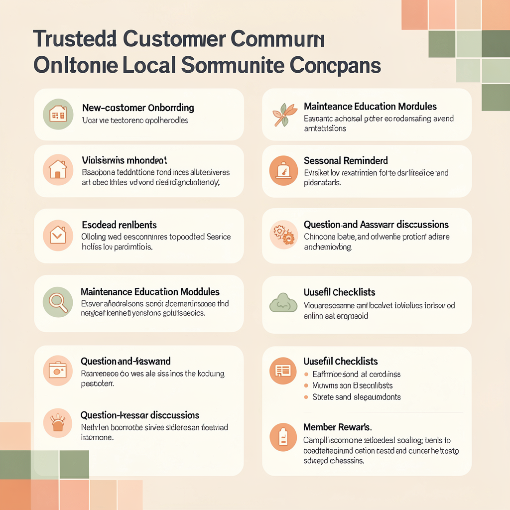 Hypothetical local service community concept