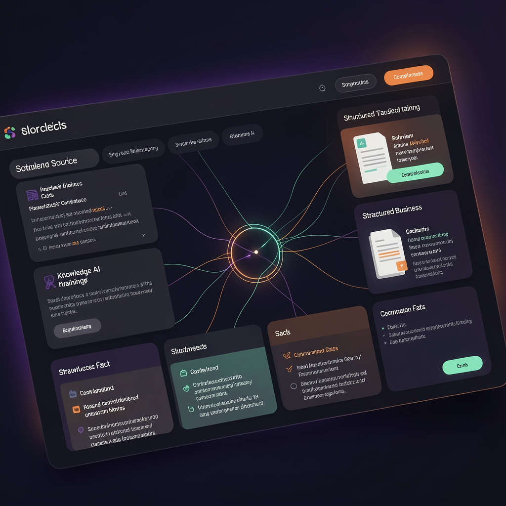 Conceptual knowledge agent training workflow