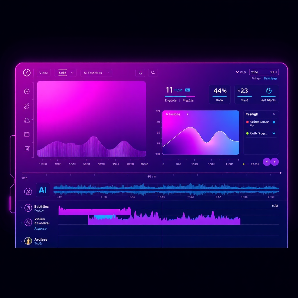 ViroFeed AI Editor Dashboard Interface