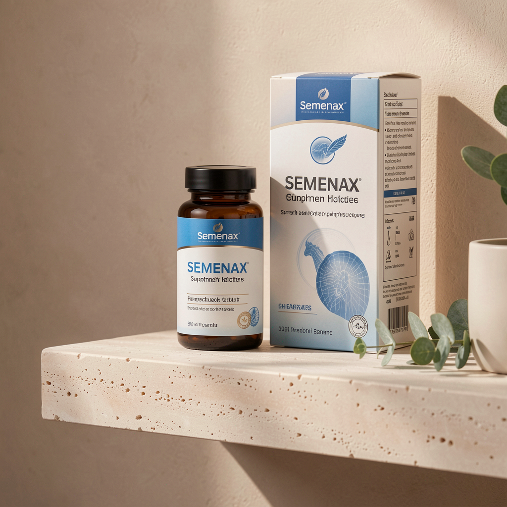 Semenax dietary supplement packaging
