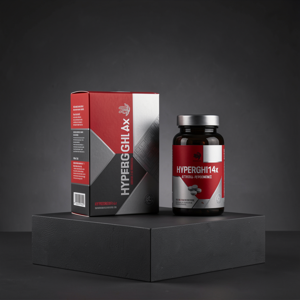 HyperGH14x supplement package and bottle