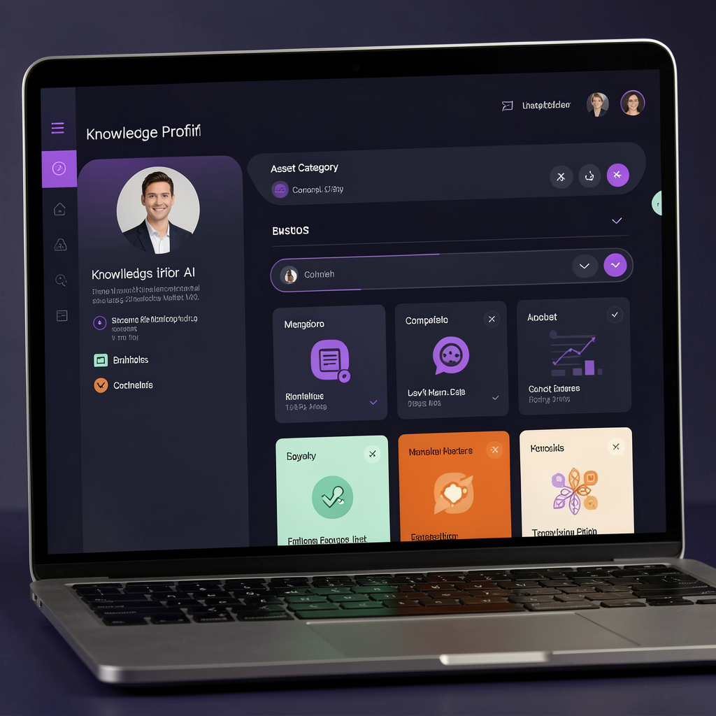 Conceptual FableFox AI workflow interface