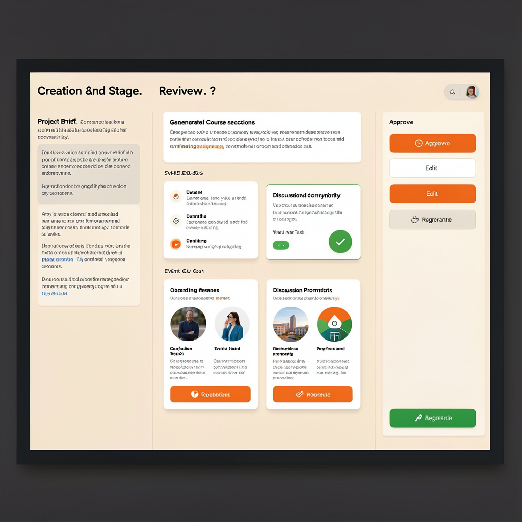 Creating and reviewing community assets