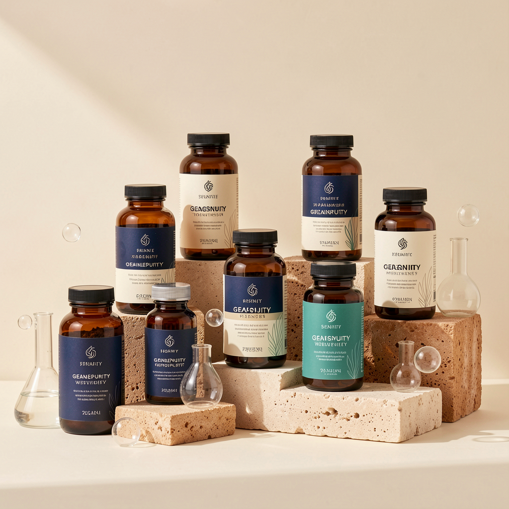 GenuinePurity supplement product lineup
