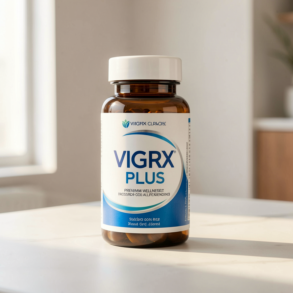 VigRX Plus bottle on a clean surface