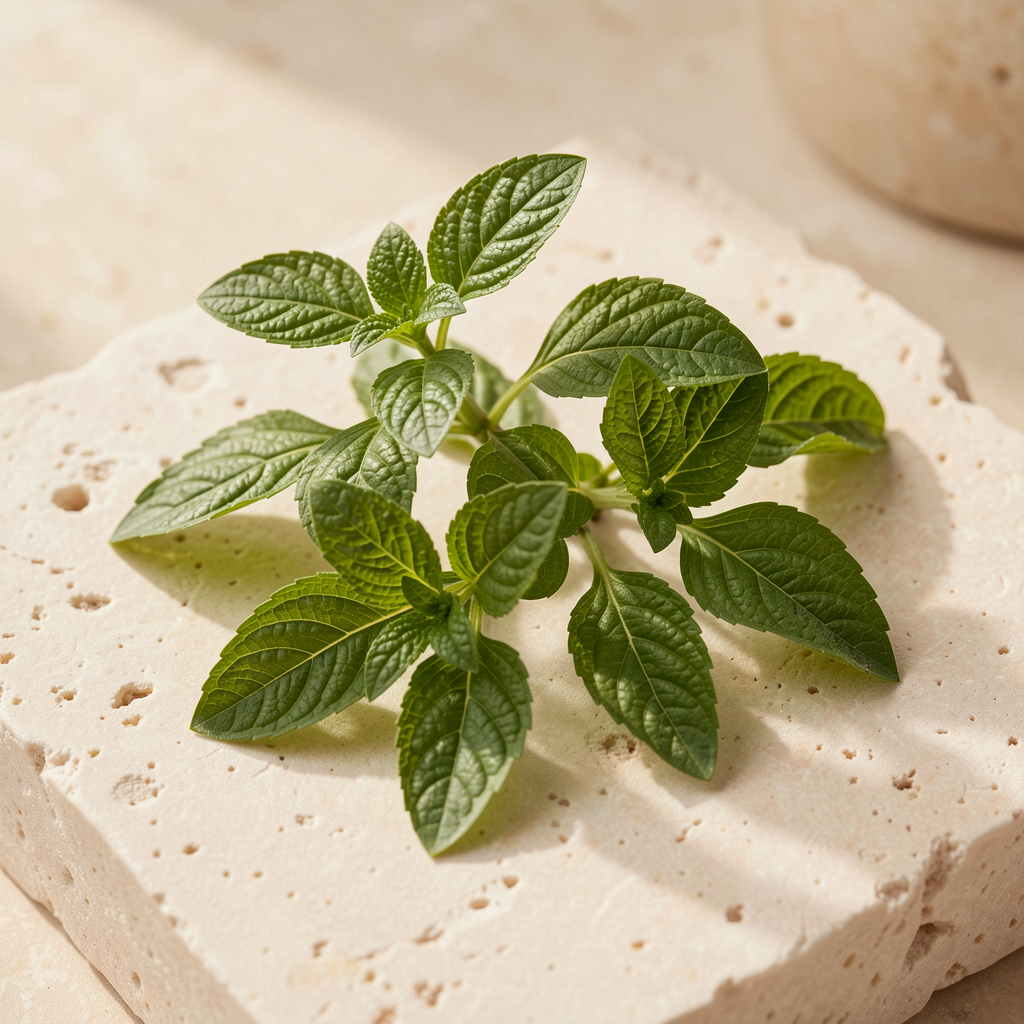 Fresh holy basil leaves