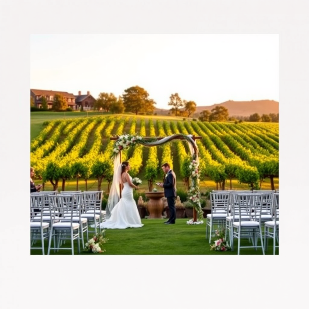 Miesto svadobného obradu v prírode