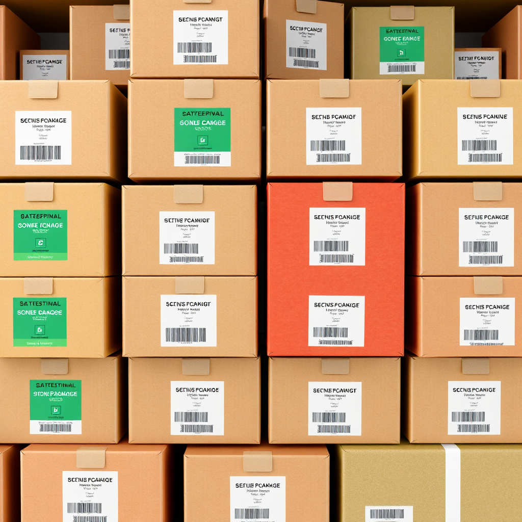A visual representation of different packages or options. The image features a variety of boxes or containers, each with a different label representing a different package. Style: Organized, varied, customizable. Technical specs: Photorealistic, 8K resolution.