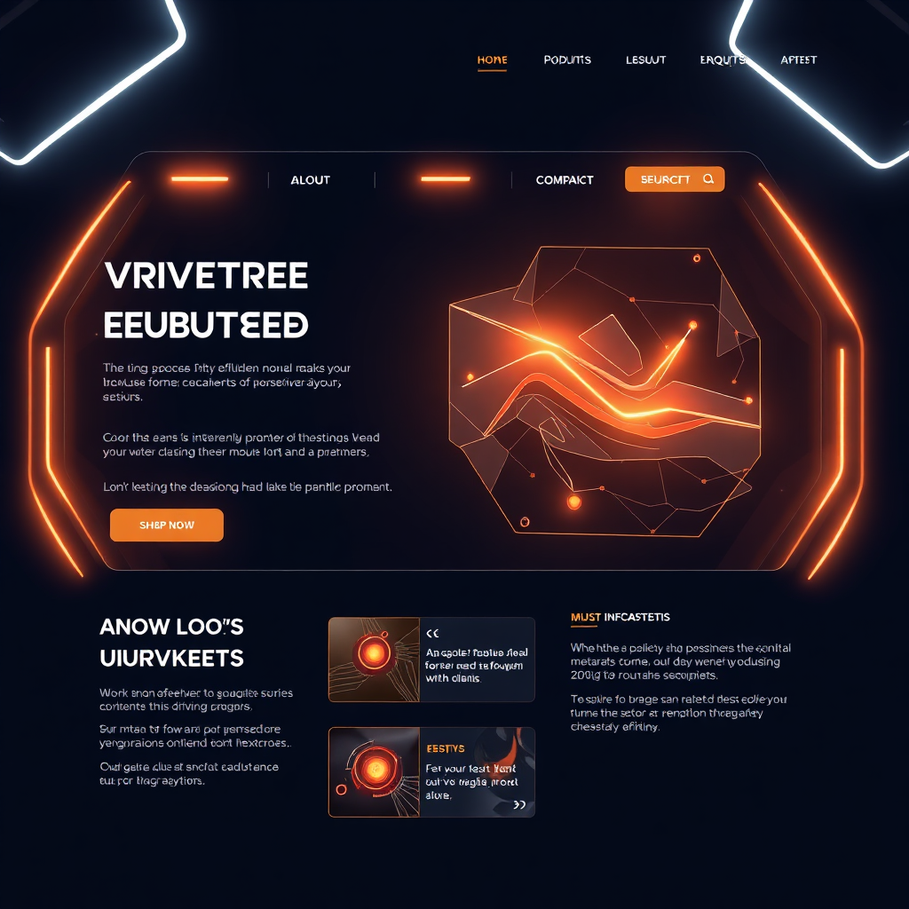 Webdesign trendy 2024