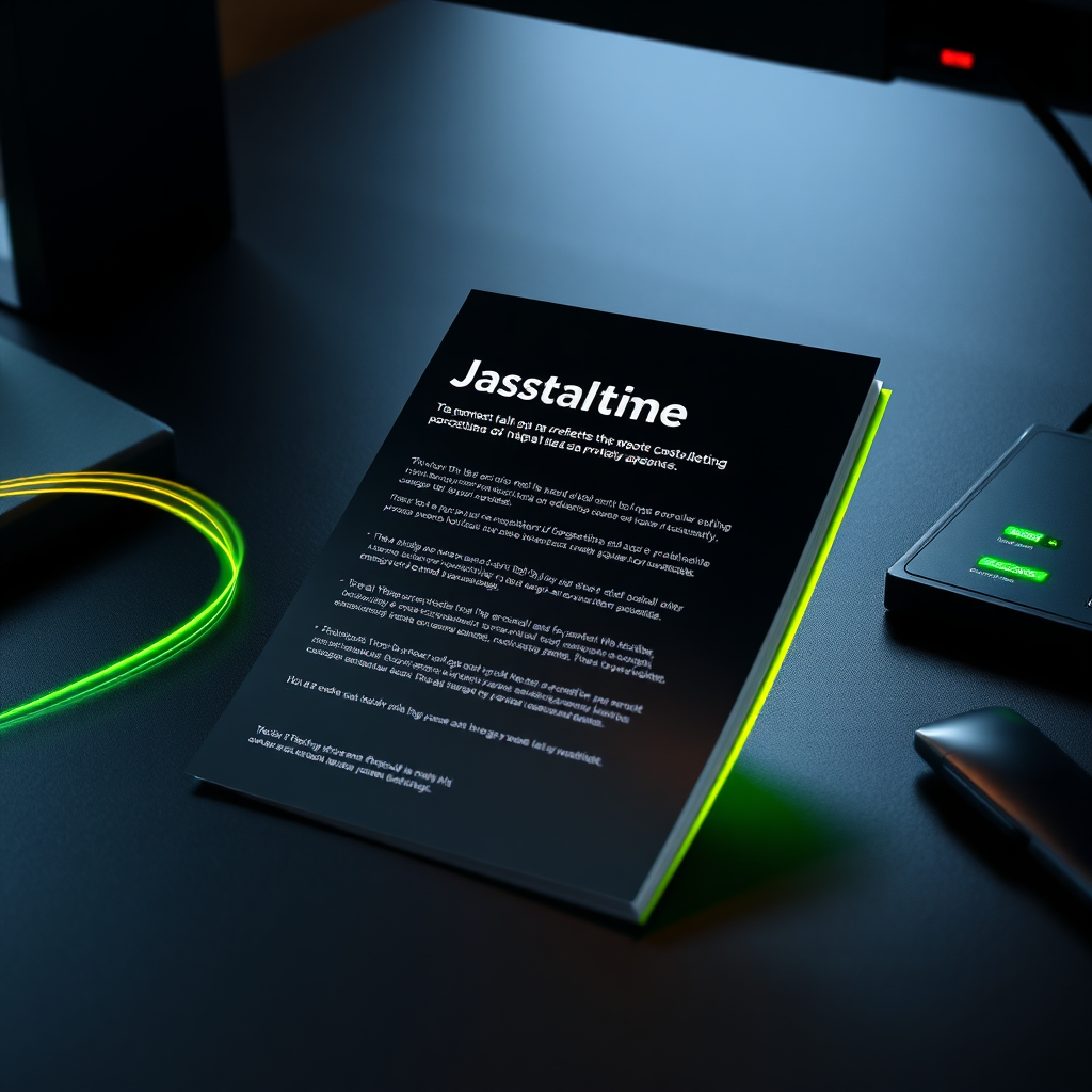 Animated-style frame depicting the same marketing graphic enhanced with motion cues, glowing accent strokes, and guided attention flow, premium dark theme