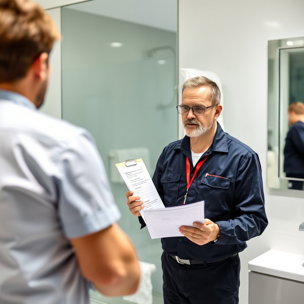 A businessman shaking hands with an accountant in a professional setting, symbolizing trust and confidence. The scene should depict a sense of security and compliance.