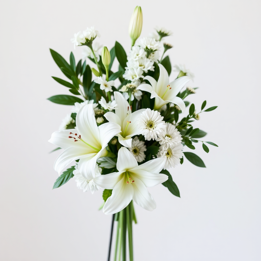 Sympathy and care flowers
