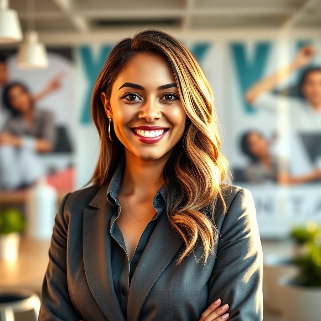 Portrait of Chloe Davis, Marketing Director