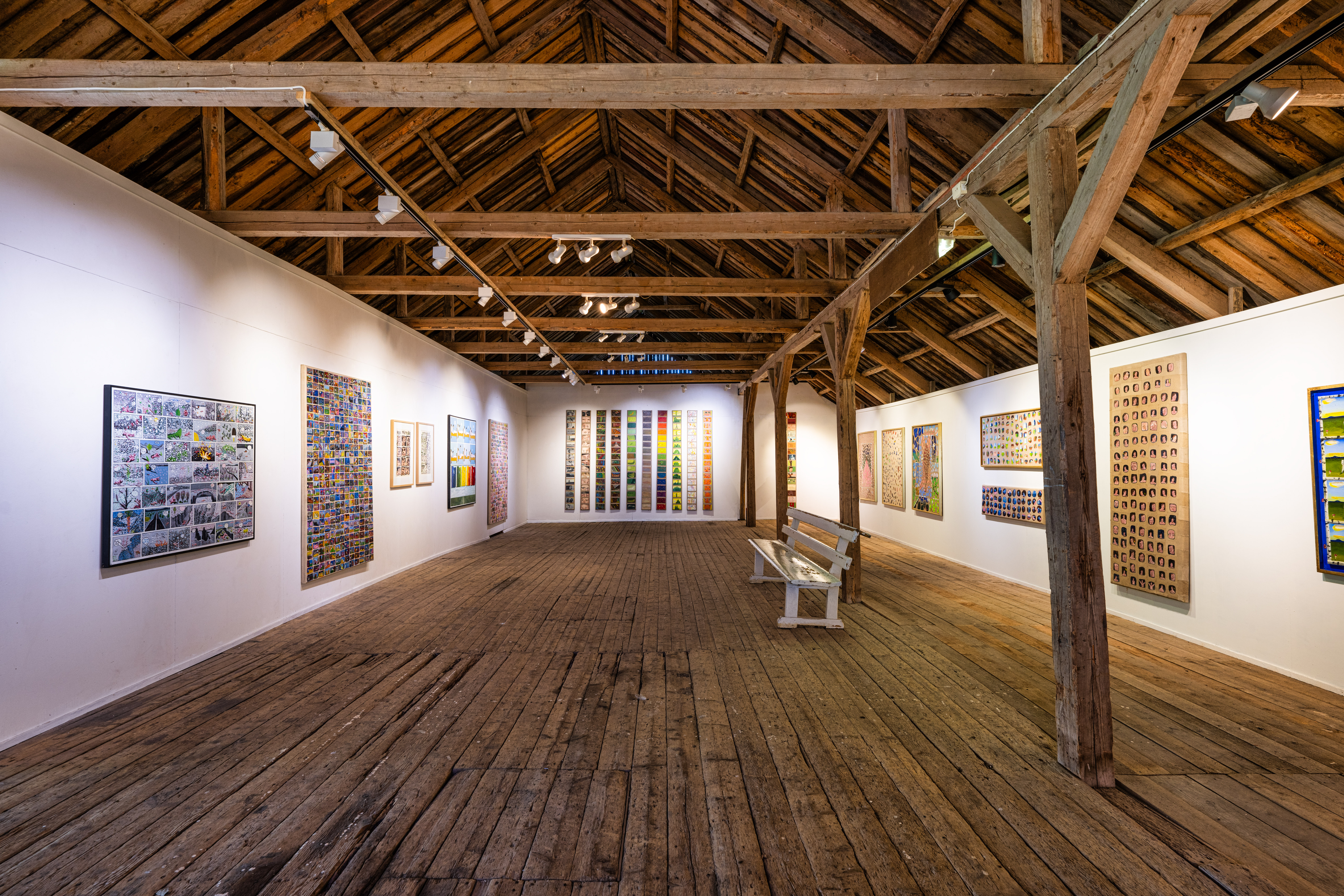 Interiør av Galleri Marienborg