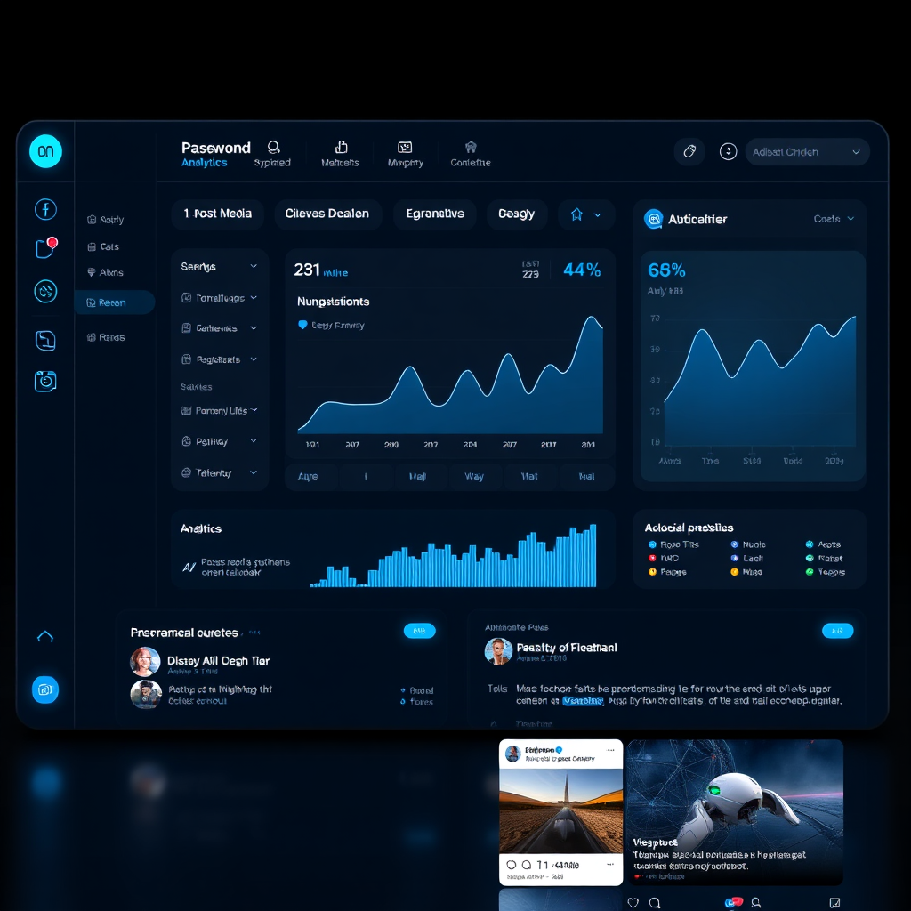 AutoFeed Dashboard Grensesnitt