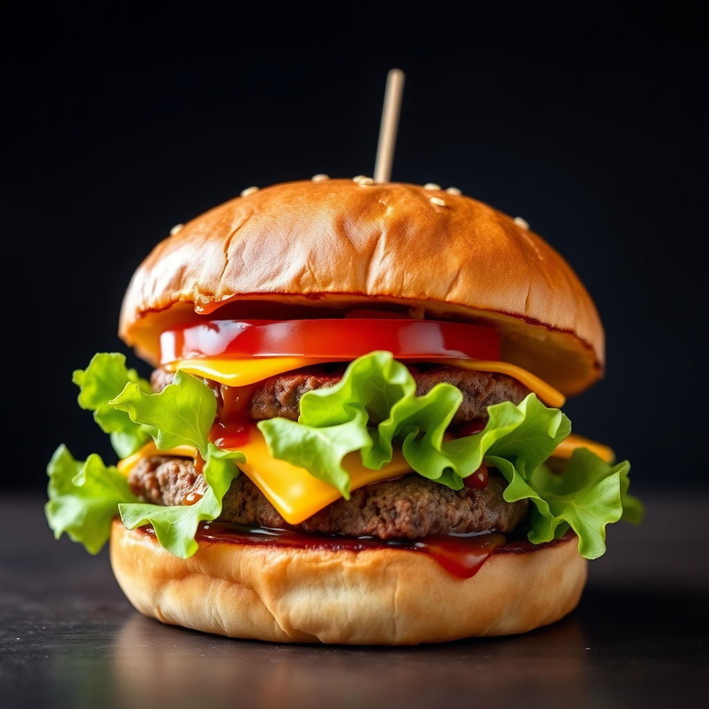 Saftig Burger