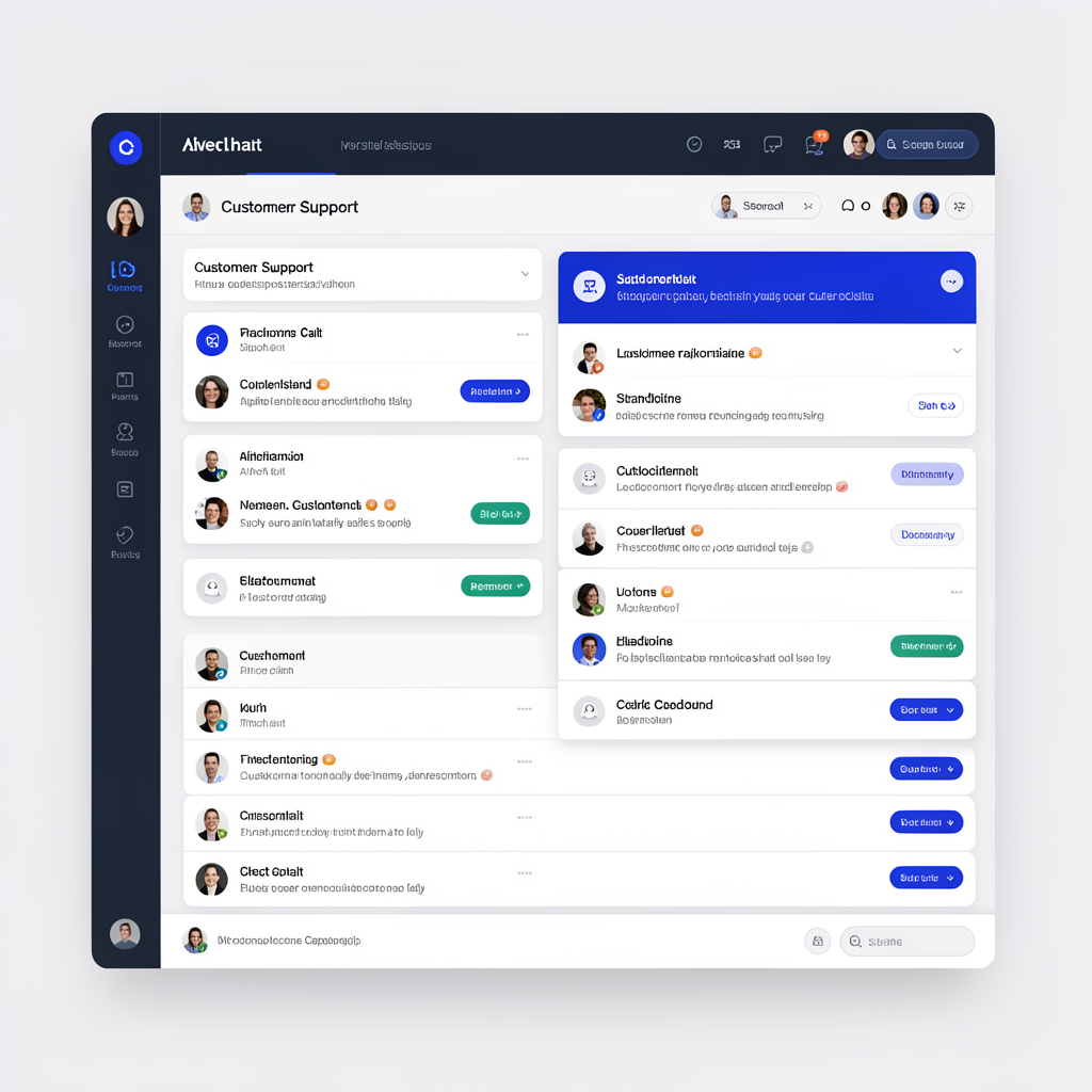 Anychat AI-chatbot dashboard