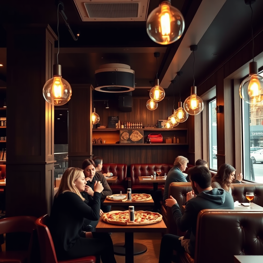 Tønsberg Pizza Interiør