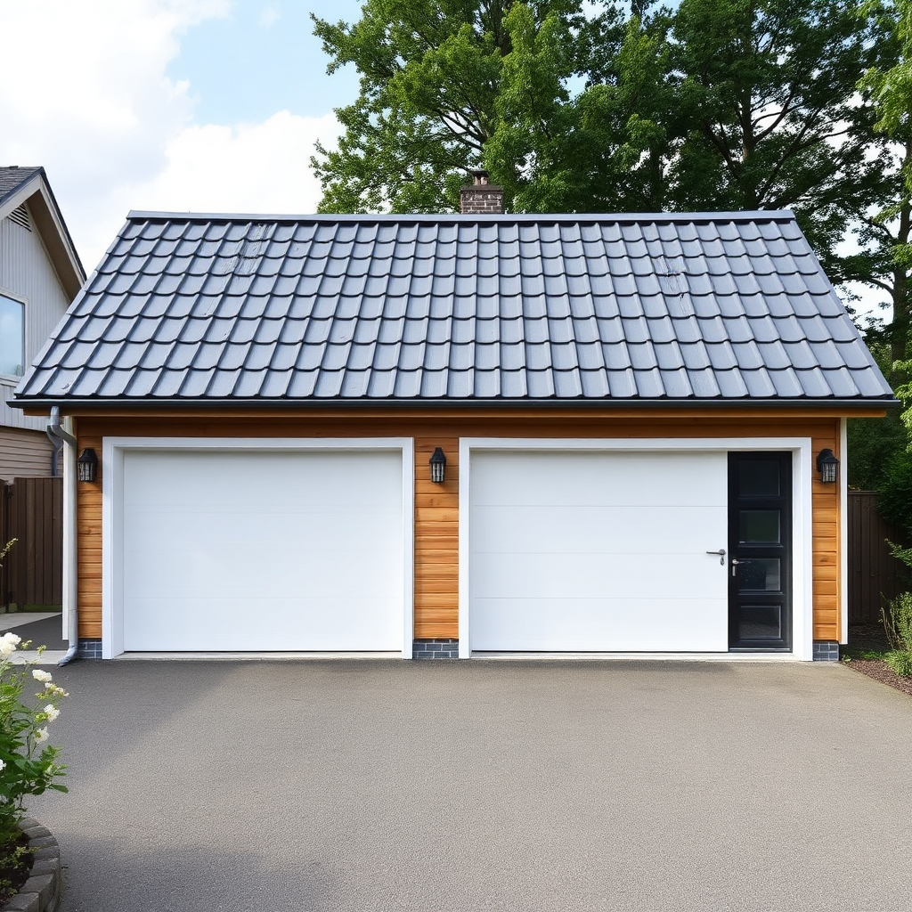 Modern garage