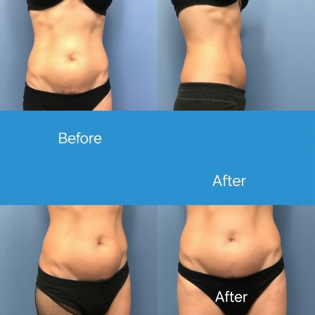 Before and after result 1