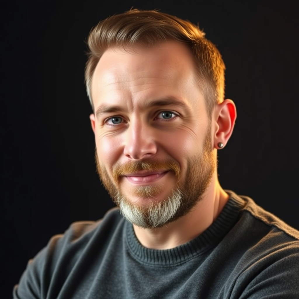 Portrait of creative director