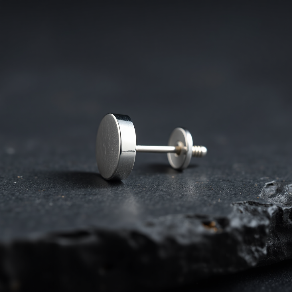 Sterling silver stud