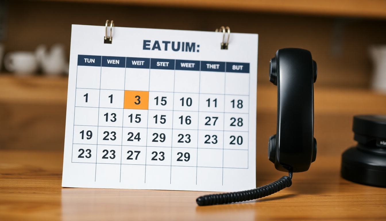 Calendar to Book a Call