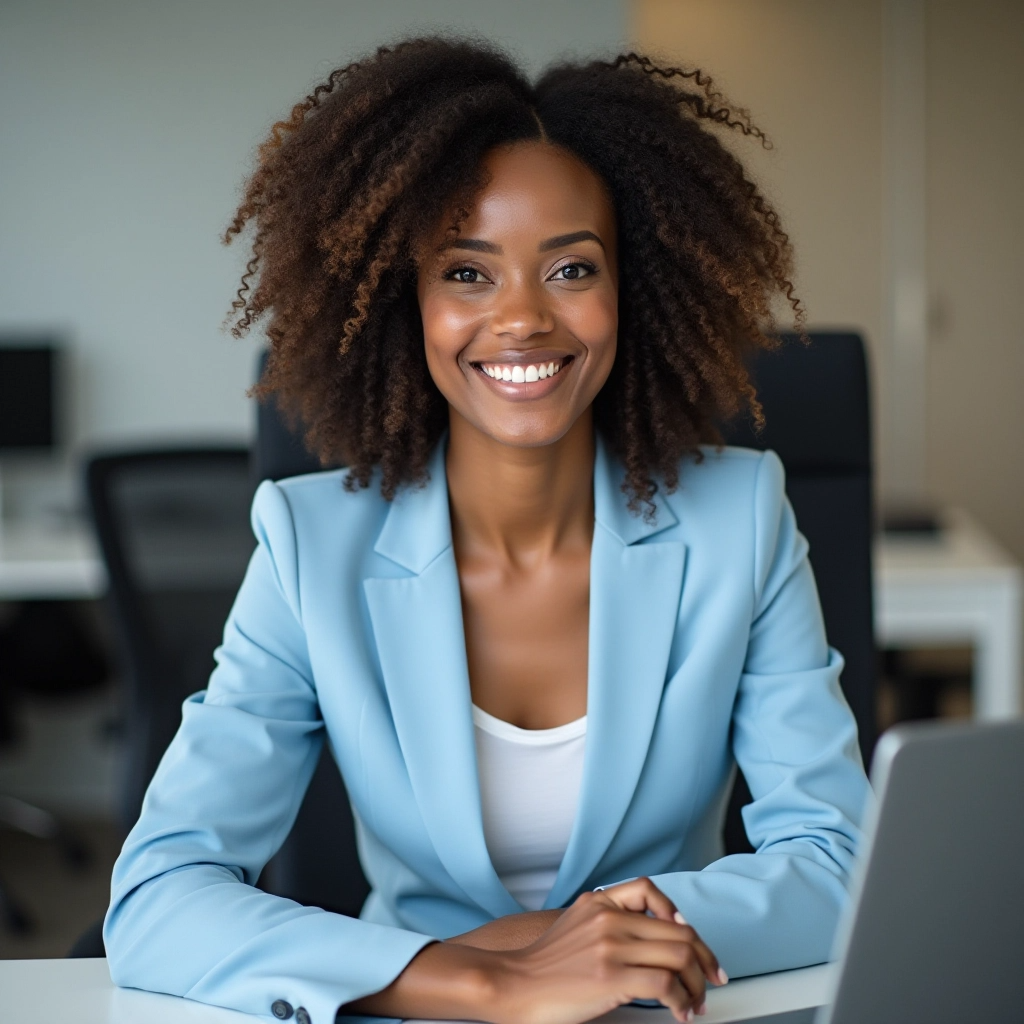 Visualize a staircase leading upwards towards a bright, open doorway. Each step represents a small, achievable goal. Subtle markers could indicate progress made along the way. The style should be clean and modern, emphasizing the feeling of forward movement. The light from the doorway should be warm and inviting, symbolizing hope and accomplishment. Render in a stylized, optimistic manner.