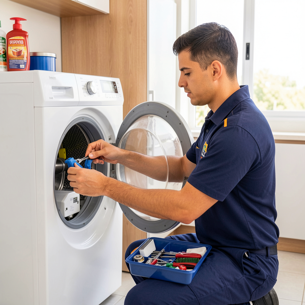 Manutenção preventiva em eletrodoméstico