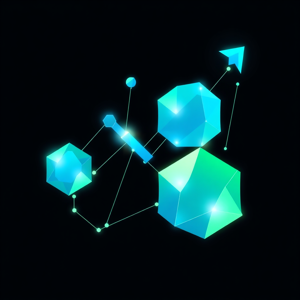 Abstract graphic representing innovation