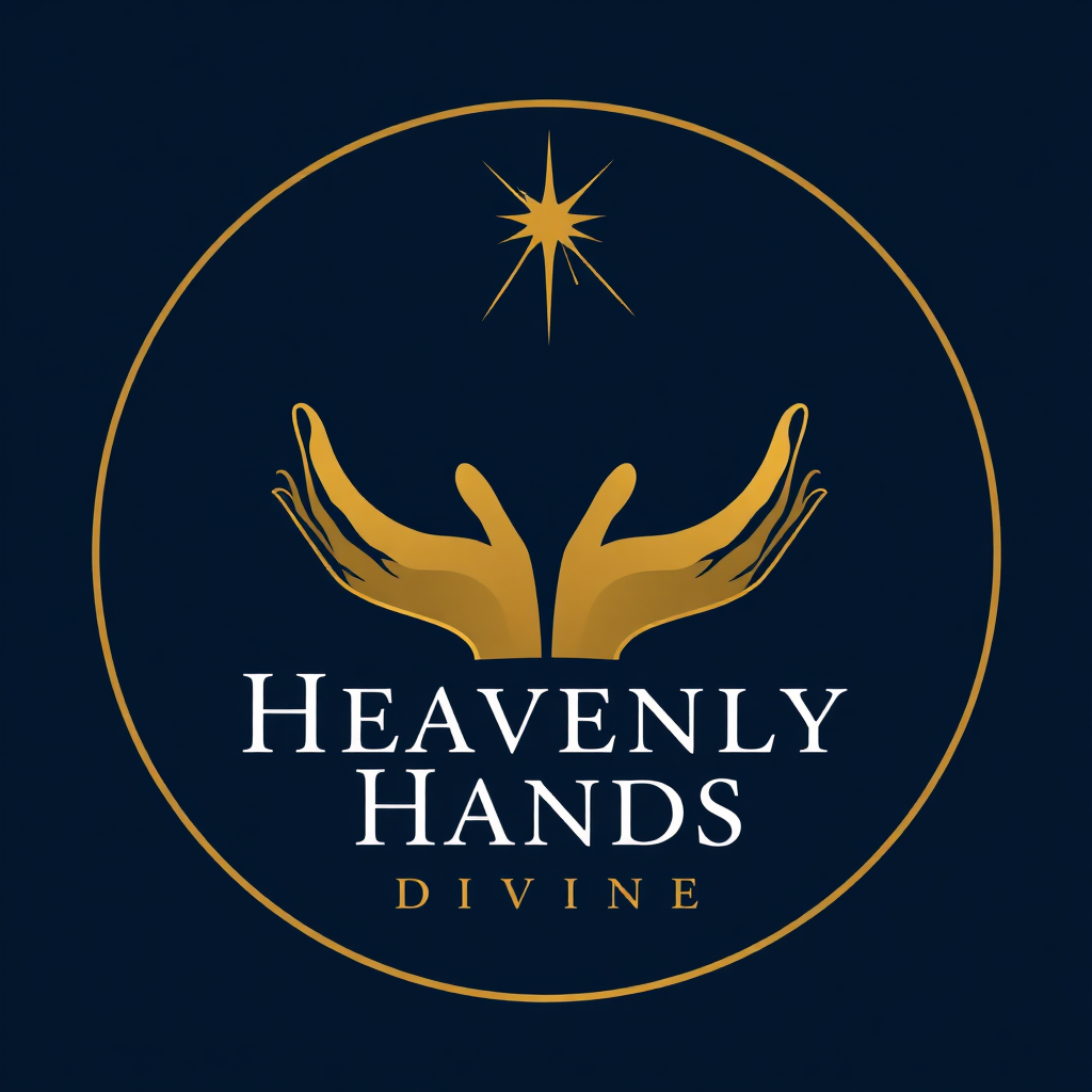 Heavenly Hands Divine Logo