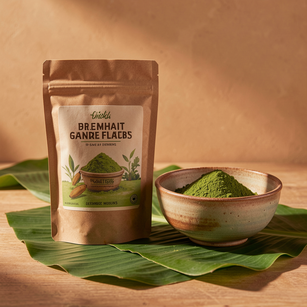 Dehydrated Pure Green Plantain Flour 2 Lbs